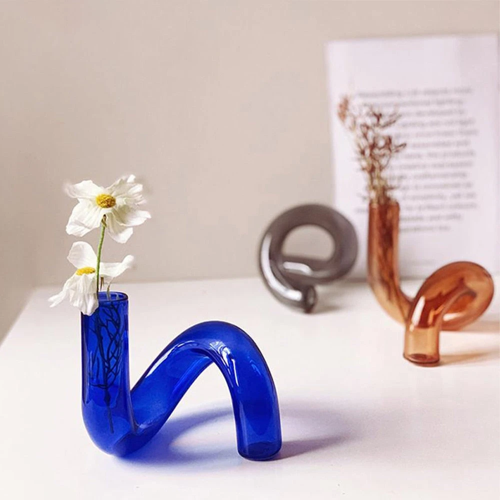 Glass Decoration Flower Vase - Image 4
